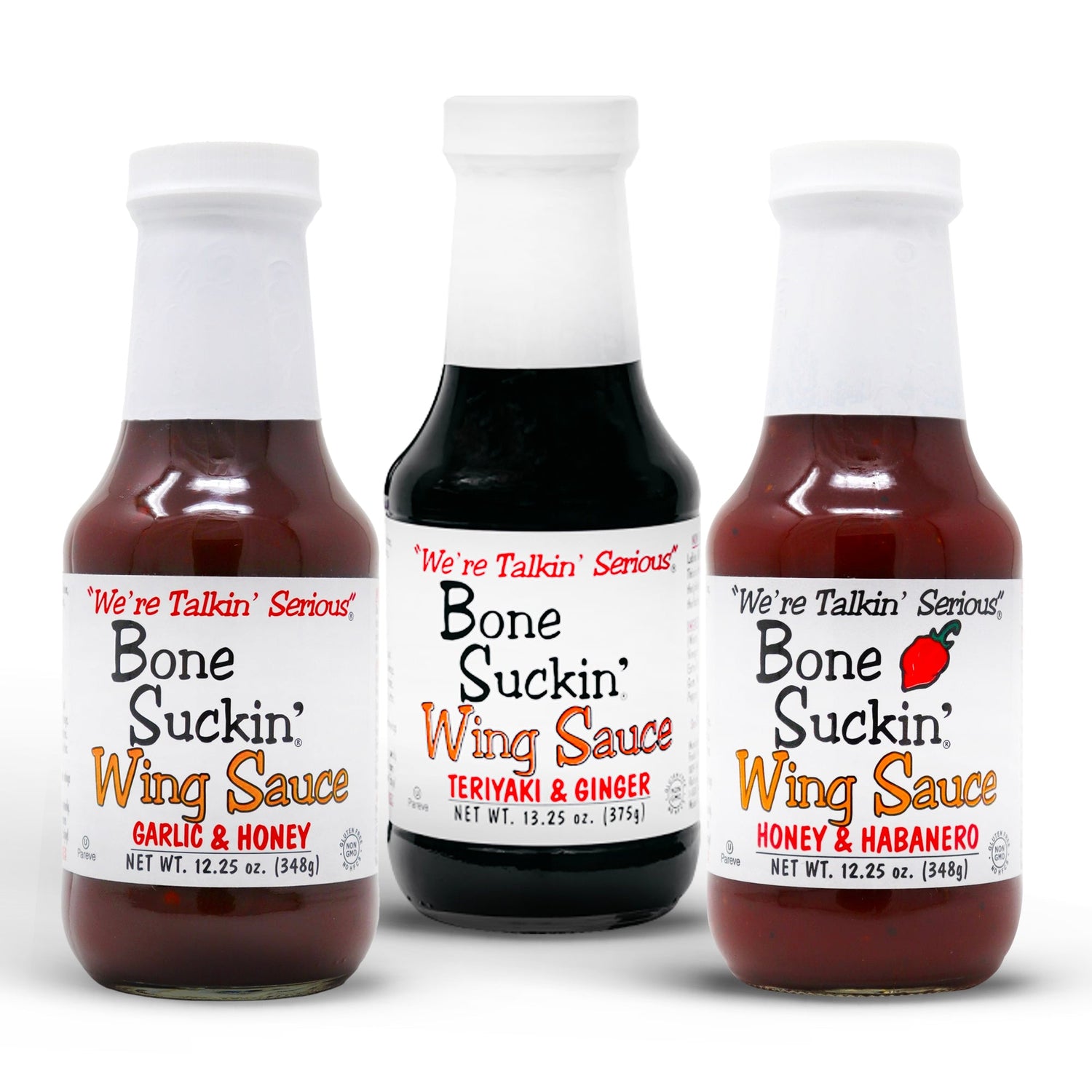 Bone Suckin' Wing Sauce Trio