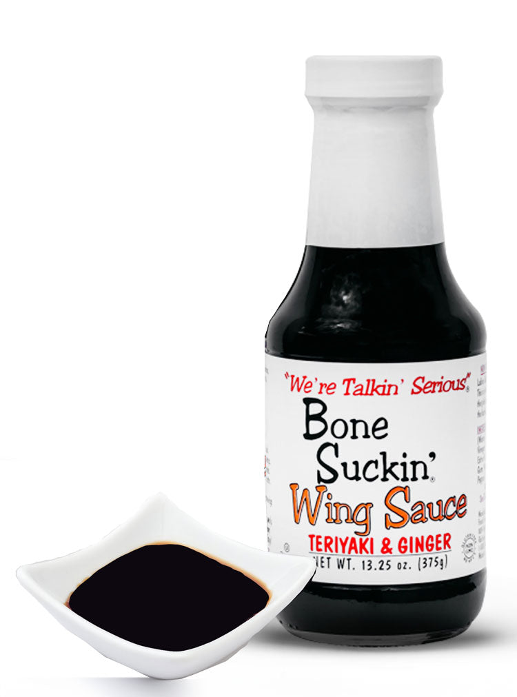 Bone Suckin'® Wing Sauce, Teriyaki & Ginger, 13.25 oz.