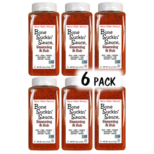 Bone Suckin’® Seasoning & Rub, 26 oz. 6 pack