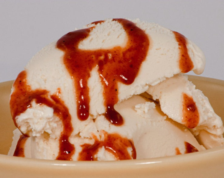 Hot sauce on ice cream